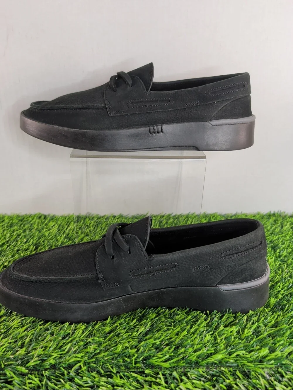 Sperry Men’s Gold Cup Plushware Dress Shoes / Boat Shoes - Black - Size 9- New